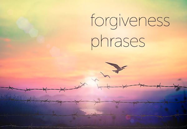 forgiveness phrases